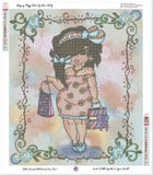 Factory Direct~ Shopping Fluffy Bestie DAD# 57  Diamond Art Painting By Sherri Baldy