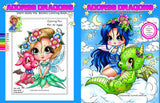 My Besties Sherri Baldy ~ Adorable Dragons Coloring Book ~ Digital Download