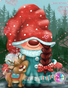 PRE-ORDER~NEW SHIPPING Sherri Baldy DAD # 255 "Sweet Little Winter Gnome!"