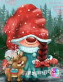 NEW SHIPPING Sherri Baldy DAD # 255 "Sweet Little Winter Gnome!"
