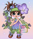 PRE-ORDER~NEW SHIPPING!~Lavender Herb Bestie DAD#23 Diamond Art Painting By Sherri Baldy