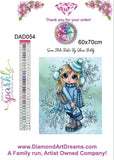 PRE_ORDER~NEW 2.0 Snow Flake Bestie Diamond Art Painting By Sherri Baldy #DAD054