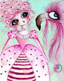 NEW SHIPPING!~Alice and Her Pet DAD# 44 Diamond Art Painting By Sherri Baldy