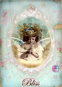 NEW Shipping~DAD#208  "VINTAGE BLISS!" Diamond Painting By Sherri Baldy
