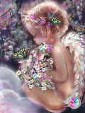 NEW~Butterfly Garden By Robin Pushe'e DAD #247 Diamond Art Painting