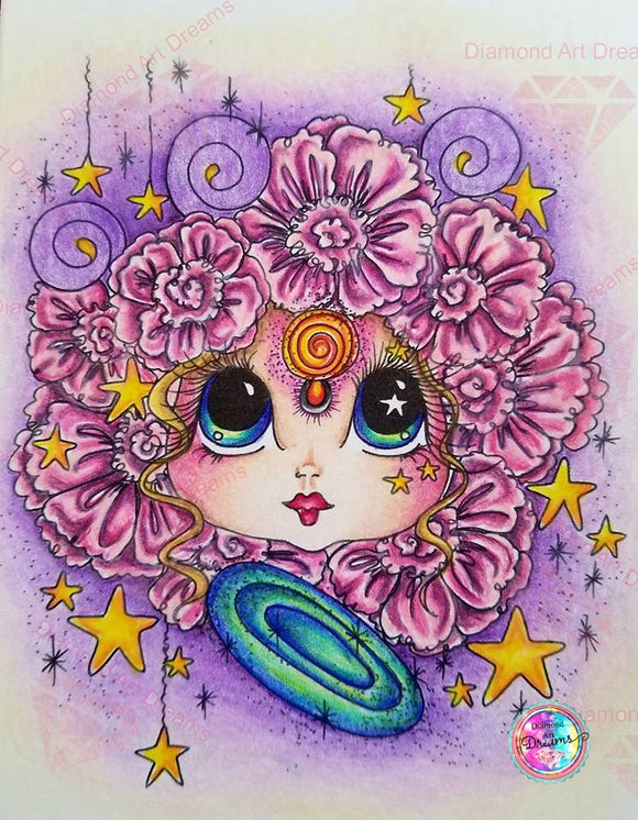 NEW SHIPPING~Celestial STARS My Besties DAD# 145 Bestie Diamond Art Painting By Sherri Baldy