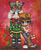 PRE-ORDER~EXCLUSIVE!!!~EXCLUSIVE NEW DROP SHIPPING!~DAD#191 My Little Nut Crackers Bestie Diamond Art Painting By Sherri Baldy