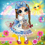 Factory Direct~ Dorothy From OZ  Besties DAD#37 Diamond Art Painting By Sherri Baldy