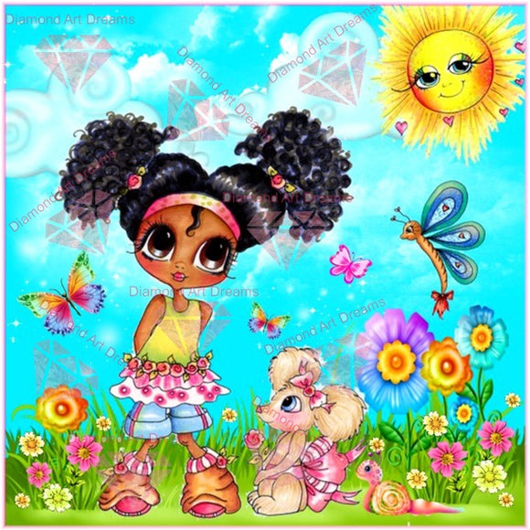 IN STOCK!!!~ Diamond Art Dreams Brittany and La Mouse Besties Diamond Art Painting By Sherri Baldy DAD#61