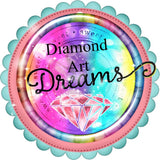 NEW~Beautiful~Diamond Art Dreams Happy Hearts Besties DAD#16 Diamond Art Painting By Sherri Baldy