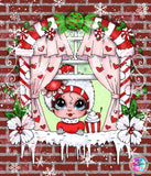 PRE-Order~EXCLUSIVE NEW SHIPPING!~DAD#166 Dreaming In Winter Wonderland Bestie  Diamond Art Painting By Sherri Baldy