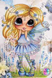 PRE-ORDER~NEW SHIPPING~ Garden Gate Fairy Bestie DAD# 64 By Sherri Baldy  Diamond Art Painting By Sherri Baldy