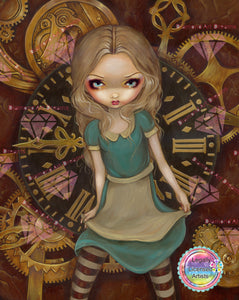 PRE~ORDER~ NEW DAD #234 "Jasmine Becket Griffith Alice In Clock work!" NEW Diamond Painting!