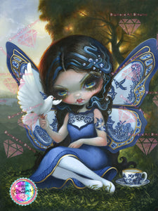 NEW SHIPPING DAD# 257  "Jasmine Becket Griffith Blue Willow Fairy!"