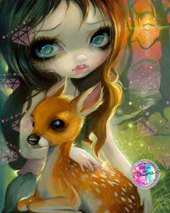 Jasmine Becket Griffith Brother And Sister DAD# 111 Diamond Art Painting