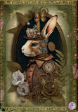 NEW SHIPPING!~Mr Rabbit Steampunk Portrait DAD286 Diamond Art Painting