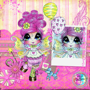 LAST CHANCE!~RETIRING! ~EXCLUSIVE!!!~Adorable~ "My Bestie Party DAD322" Diamond Painting By Sherri Baldy