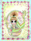 Pearl Mermaid  DAD297 Diamond Art Painting By Sherri Baldy