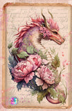 Rose Garden Dragon DAD311 Diamond Art Painting By Sherri Baldy