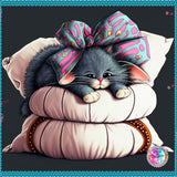 LAST CHANCE!~RETIRING! ~EXCLUSIVE!!!~BEAUTIFUL NEW~ "Sleepy Little Kitty DAD 269" Diamond Painting