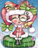 PRE-ORDER~~ Steampunk Candy Cane DAD#70 Bestie Diamond Art Painting By Sherri Baldy