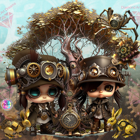 NEW Steampunk Tree House Diamond Painging By Diamond Art Dreams DAD#230 Art By Shantelle