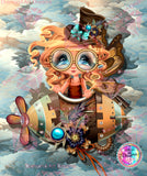 LAST CHANCE!~RETIRING! ~EXCLUSIVE!!!~EXCLUSIVE~ DAD#115 SteamPunk Sub My Besties Diamond Art Painting By Sherri Baldy