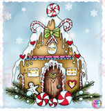 PRE-ORDER~EXCLUSIVE~ NEW!!! SHIPPING! DROP SHIP~ DAD#164 Sweet Ginger Bread Cottage Diamond Art Painting By Sherri Baldy