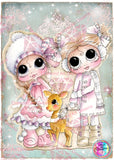 PRE-ORDER~NEW SHIPPING~"Sweet Winter By Sherri Baldy" Diamond Painting DAD#216