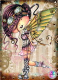 PRE-ORDER~NEW SHIPPING!~Tarnished Steampunk Fairy Bestie By Sherri Baldy DAD#51  Diamond Art Painting By Sherri Baldy