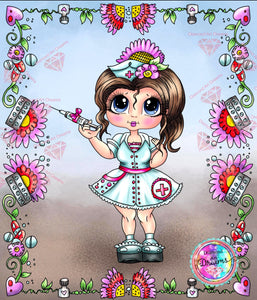 NEW SHIPPING!~The Nurse Bestie Diamond Art Painting By Sherri Baldy DAD#136