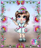 NEW SHIPPING!~The Nurse Bestie Diamond Art Painting By Sherri Baldy DAD#136
