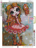 PRE~ORDER~ DAD#002 Butterfly Kisses and Fairy Wishes Bestie Diamond Art Painting By Sherri Baldy