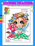 My Besties Sherri Baldy ~ Adorable Dragons Coloring Book ~ Digital Download