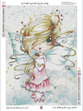 PRE-ORDER ~EXCLUSIVE!!!~EXCLUSIVE~ NEW SHIPPING~Sweet Little Angel Bestie DAD# 62  By Sherri Baldy  Diamond Art Painting By Sherri Baldy
