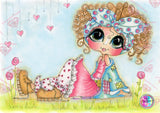 Tina Tatter Bestie DAD# 104 By Sherri Baldy Diamond Art Painting