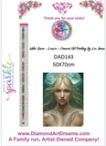 NEW FAST SHIPPING!~Water Queen - Luxurie ~ DAD143 Diamond Art Painting By Leo James